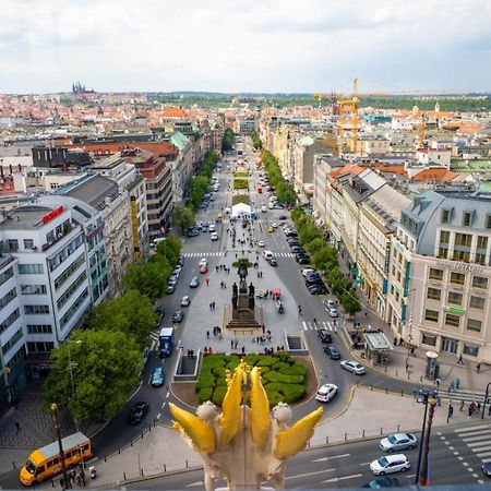 Wenceslas Square Apartment 150 M2 Praag Buitenkant foto