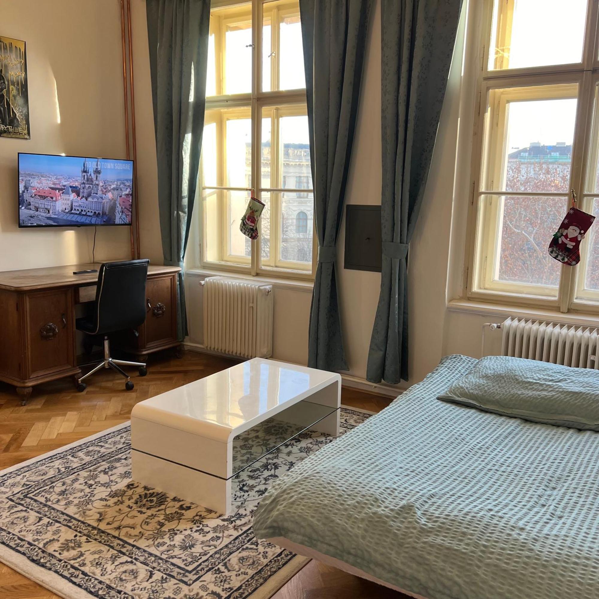 Wenceslas Square Apartment 150 M2 Praag Buitenkant foto