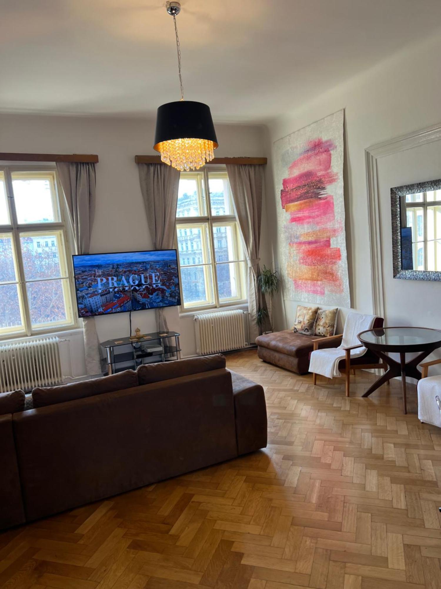 Wenceslas Square Apartment 150 M2 Praag Buitenkant foto